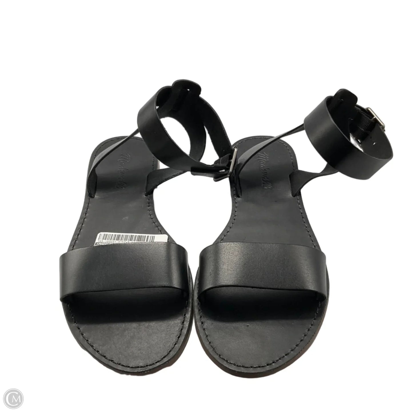 Sandals Flats By Madewell In Black, Size: 8
