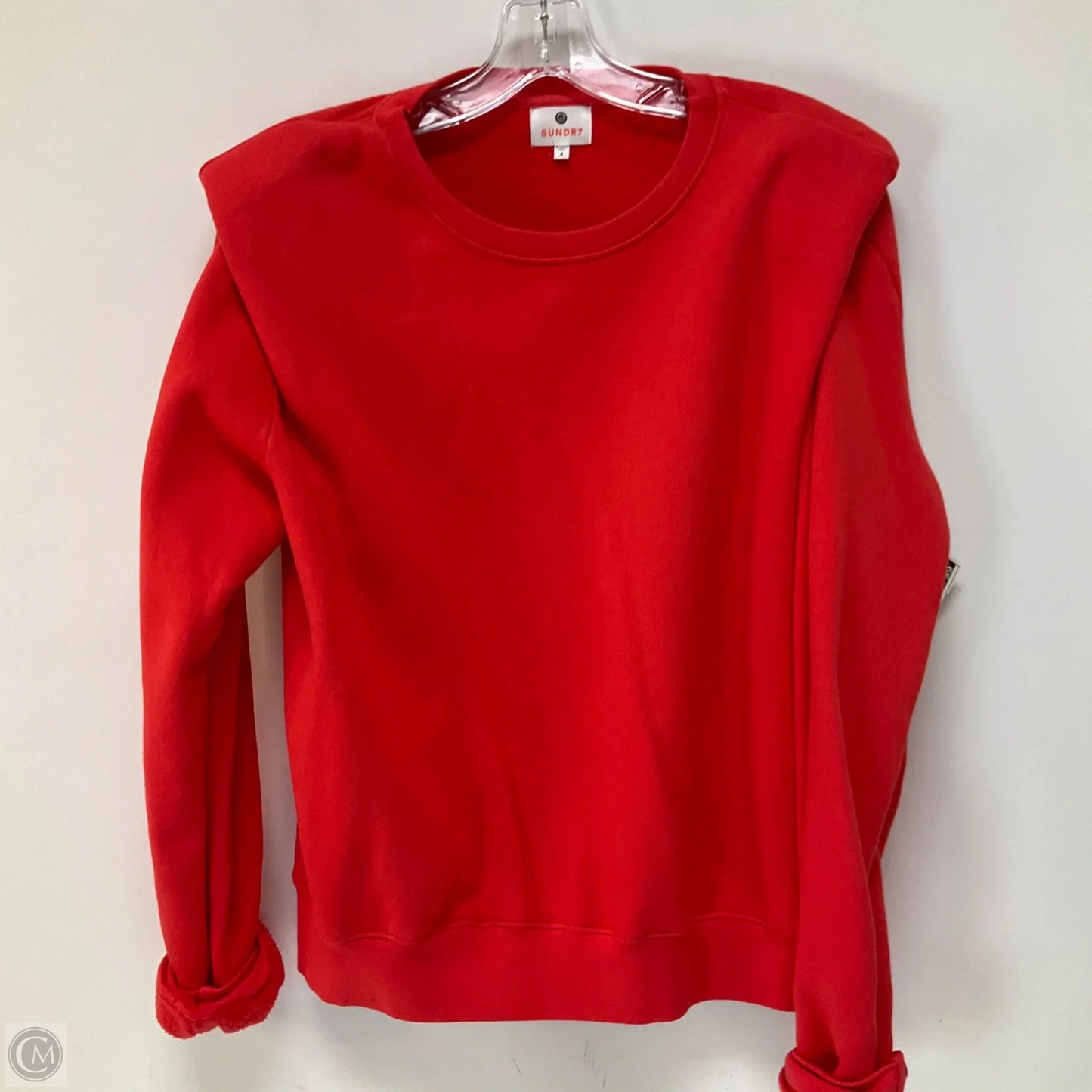 Sweatshirt Crewneck By Sundry In Red, Size: Xs