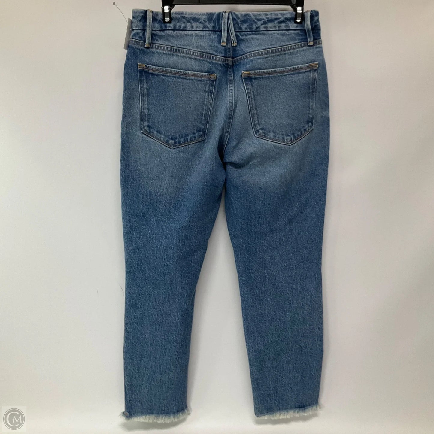 Jeans Straight By Good American In Blue, Size: 2