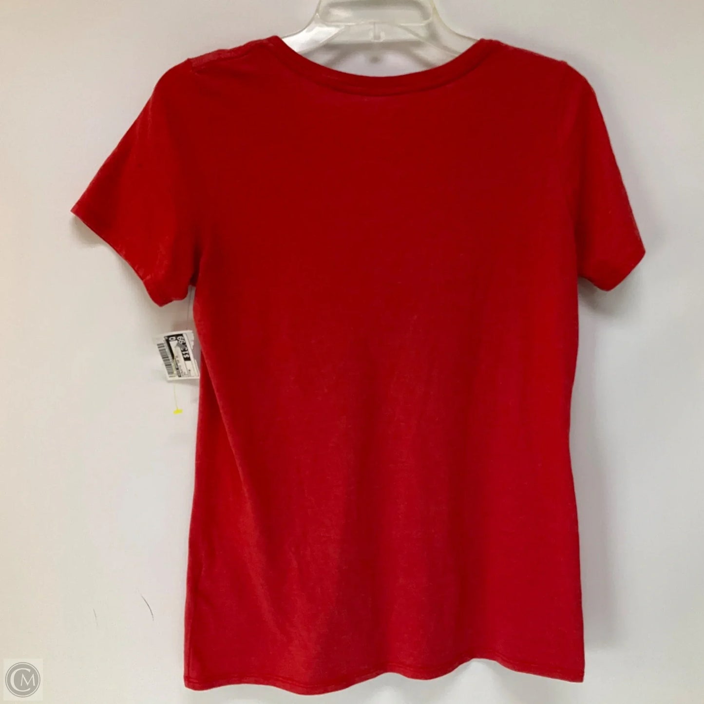 Athletic Top Short Sleeve By Nike Apparel In Red, Size: M