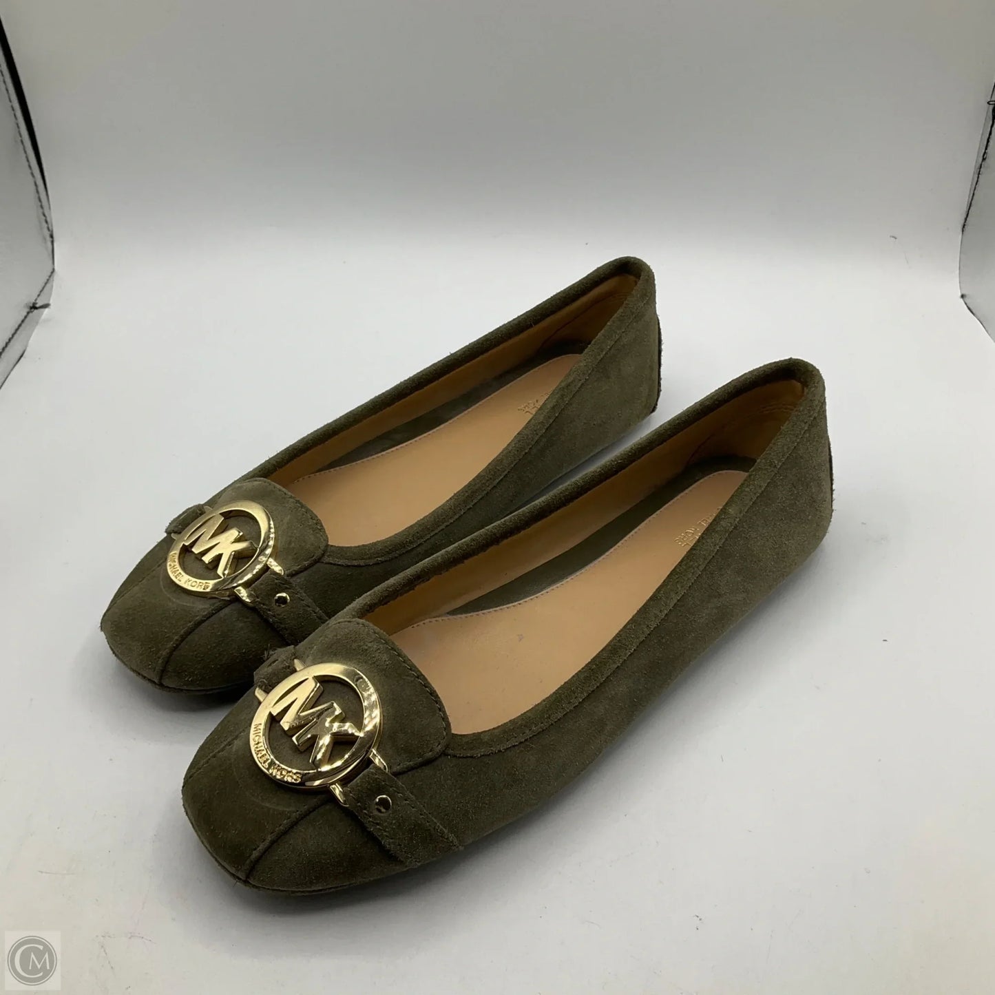 Shoes Flats By Michael By Michael Kors In Green, Size: 9
