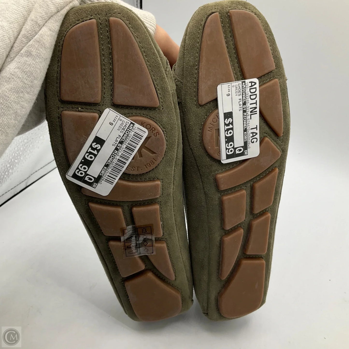 Shoes Flats By Michael By Michael Kors In Green, Size: 9