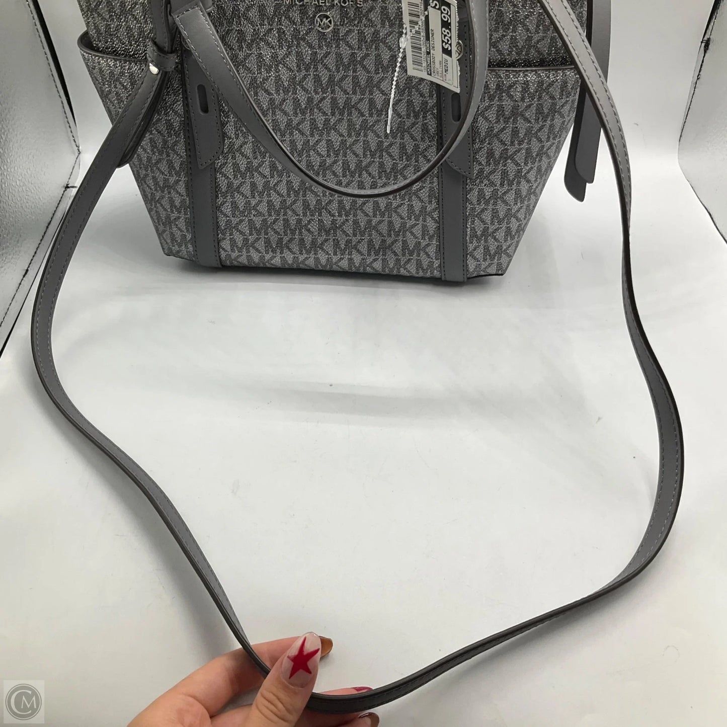 Crossbody Designer By Michael Kors, Size: Medium
