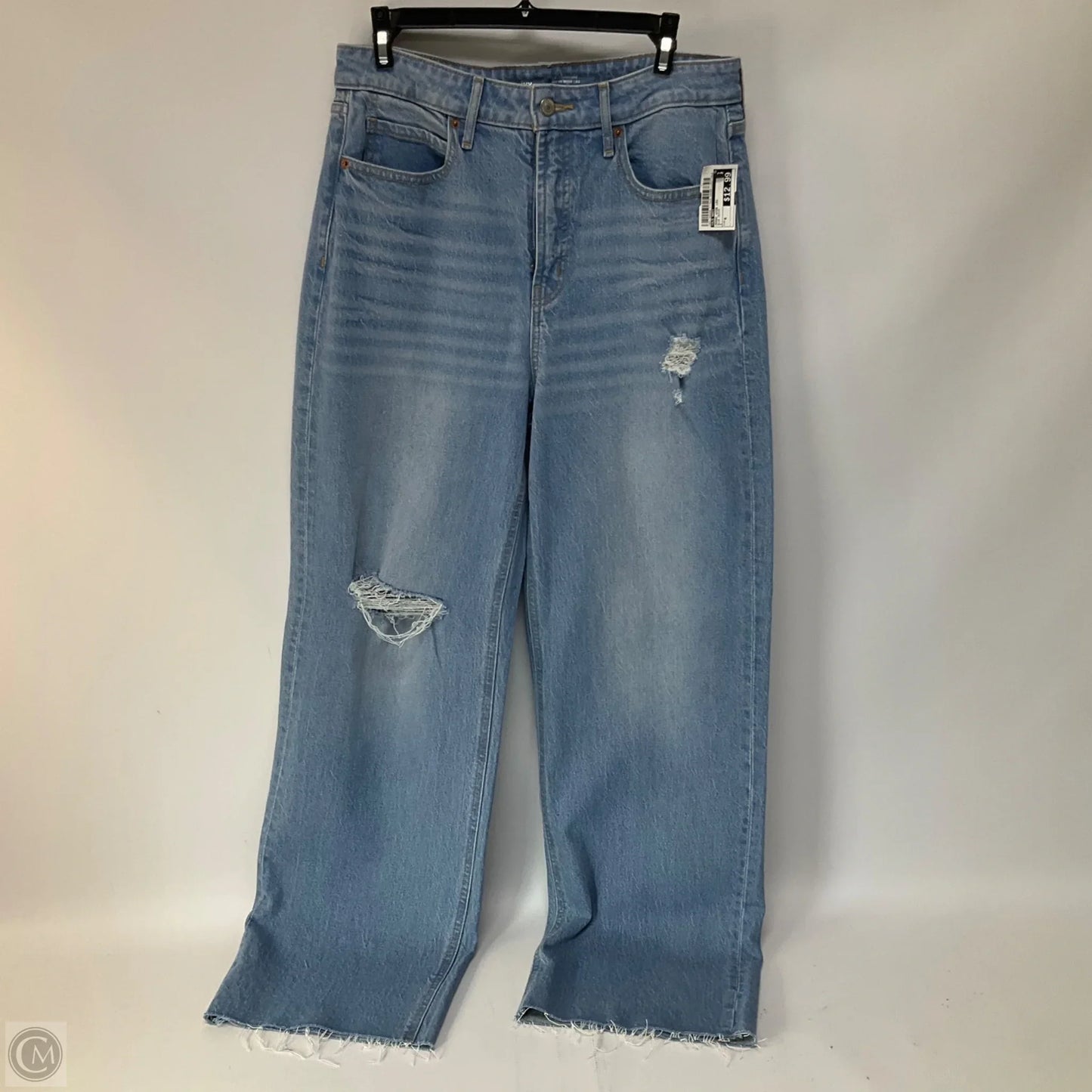 Jeans Wide Leg By Old Navy In Blue Denim, Size: 8