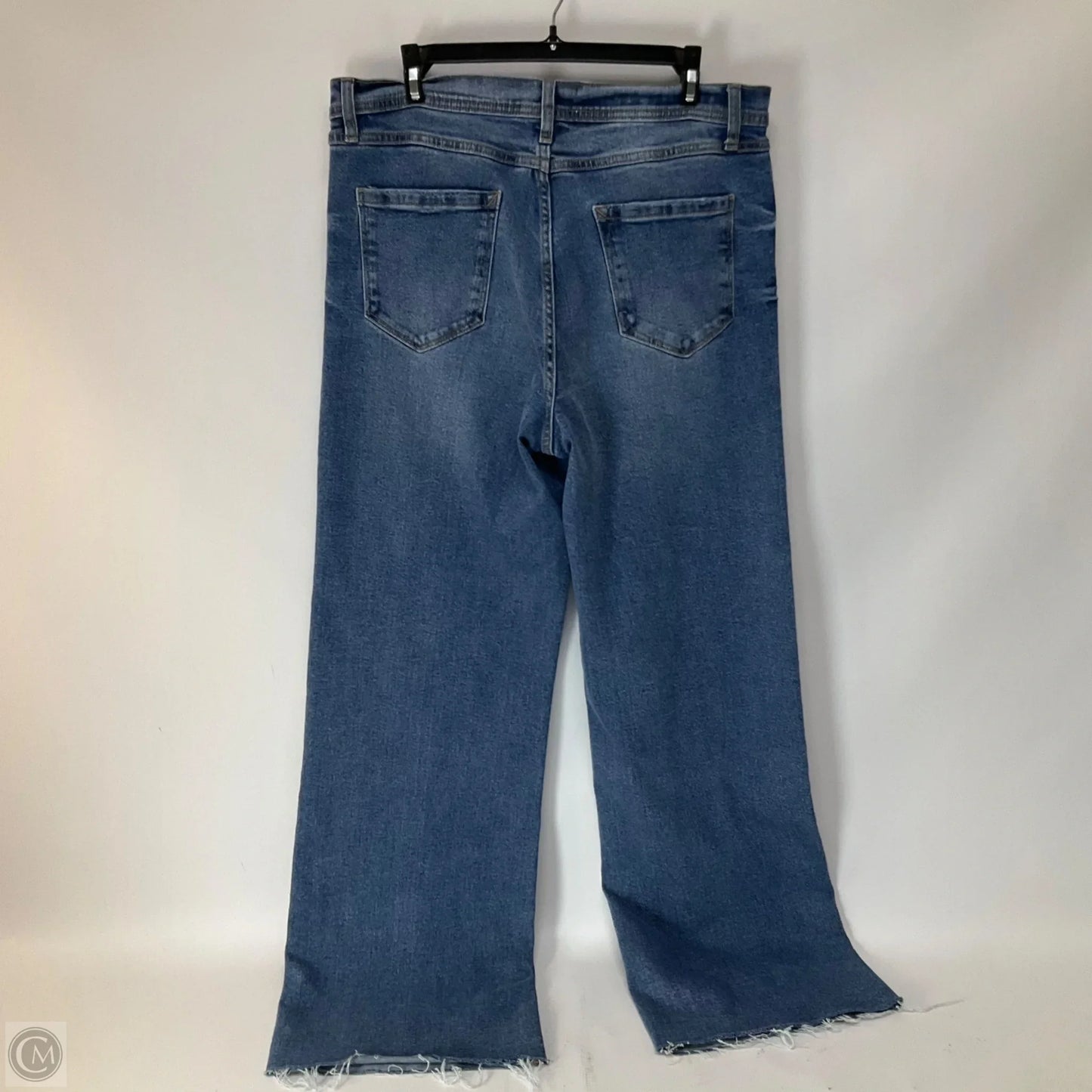 Jeans Wide Leg By Kensie In Blue Denim, Size: 12