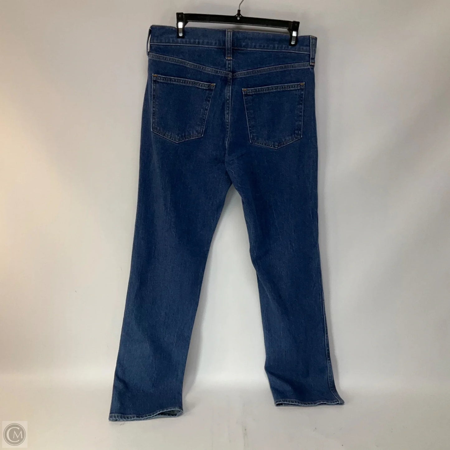 Jeans Straight By Gap In Blue Denim, Size: 8