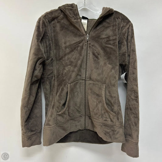 Jacket Fleece By Patagonia In Taupe, Size: M