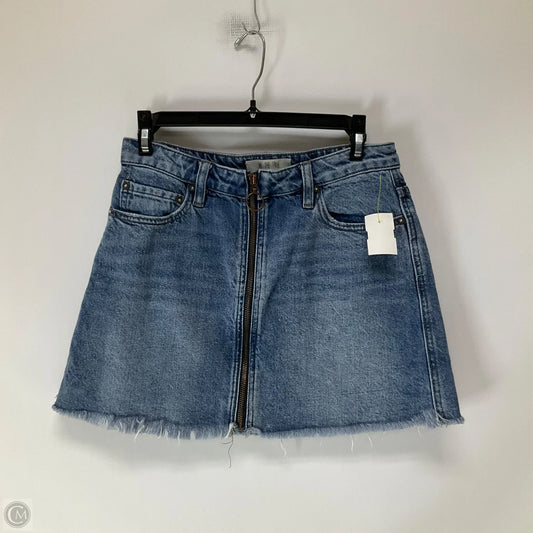 Skirt Mini & Short By We The Free In Blue Denim, Size: 2