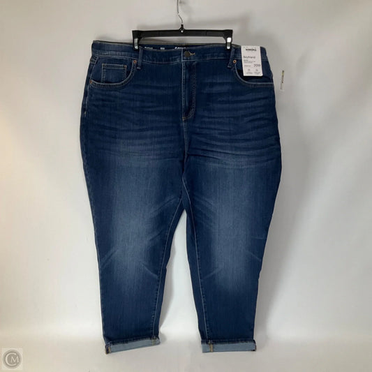 Jeans Boyfriend By Sonoma In Blue Denim, Size: 20