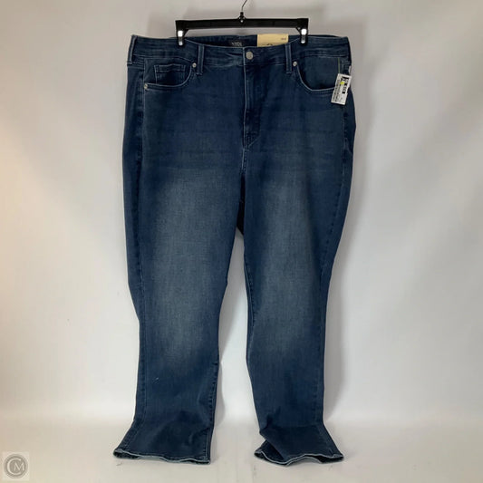 Jeans Boot Cut By Not Your Daughters Jeans In Blue Denim, Size: 18