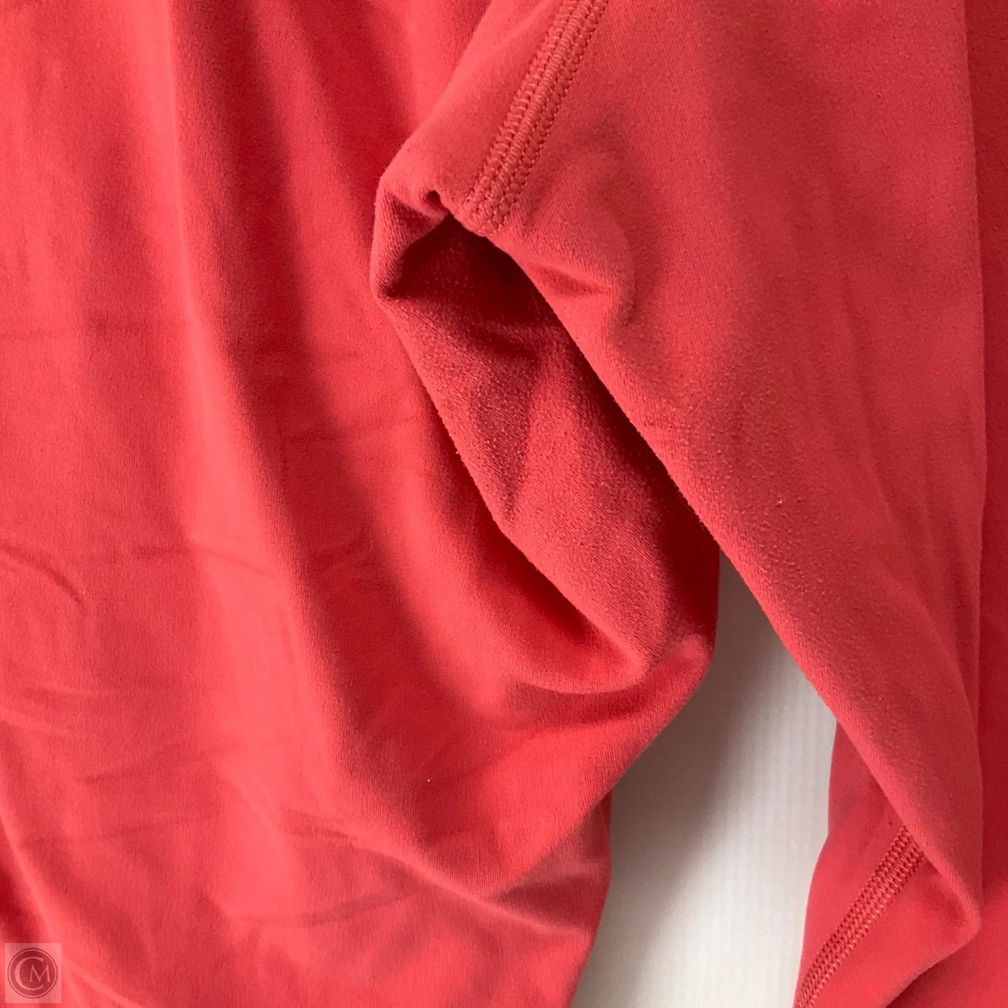 Athletic Capris By Lululemon In Coral, Size: 14