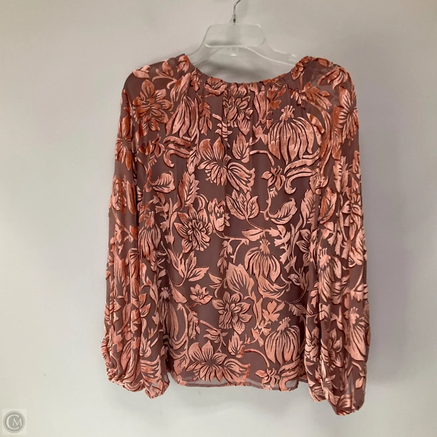 Top Long Sleeve By Sundance In Mauve, Size: M