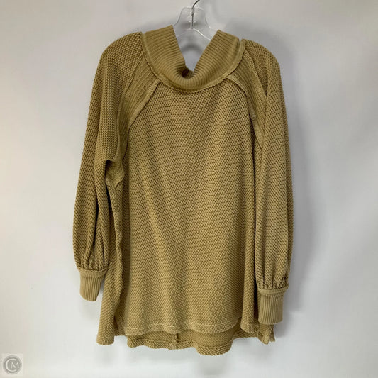 Top Long Sleeve By We The Free In Brown, Size: M