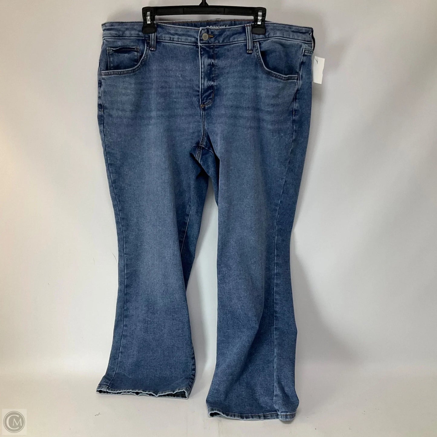 Jeans Boot Cut By Sonoma In Blue Denim, Size: 18