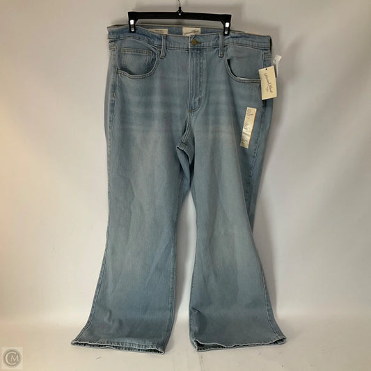 Jeans Flared By Universal Thread In Blue Denim, Size: 16