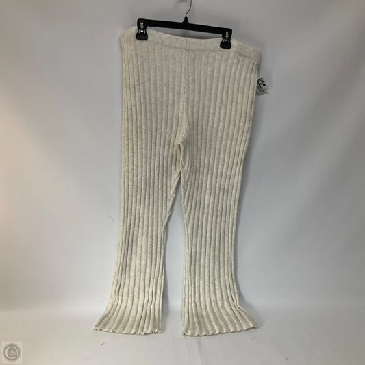 Pants Lounge By A New Day In Cream, Size: Xl
