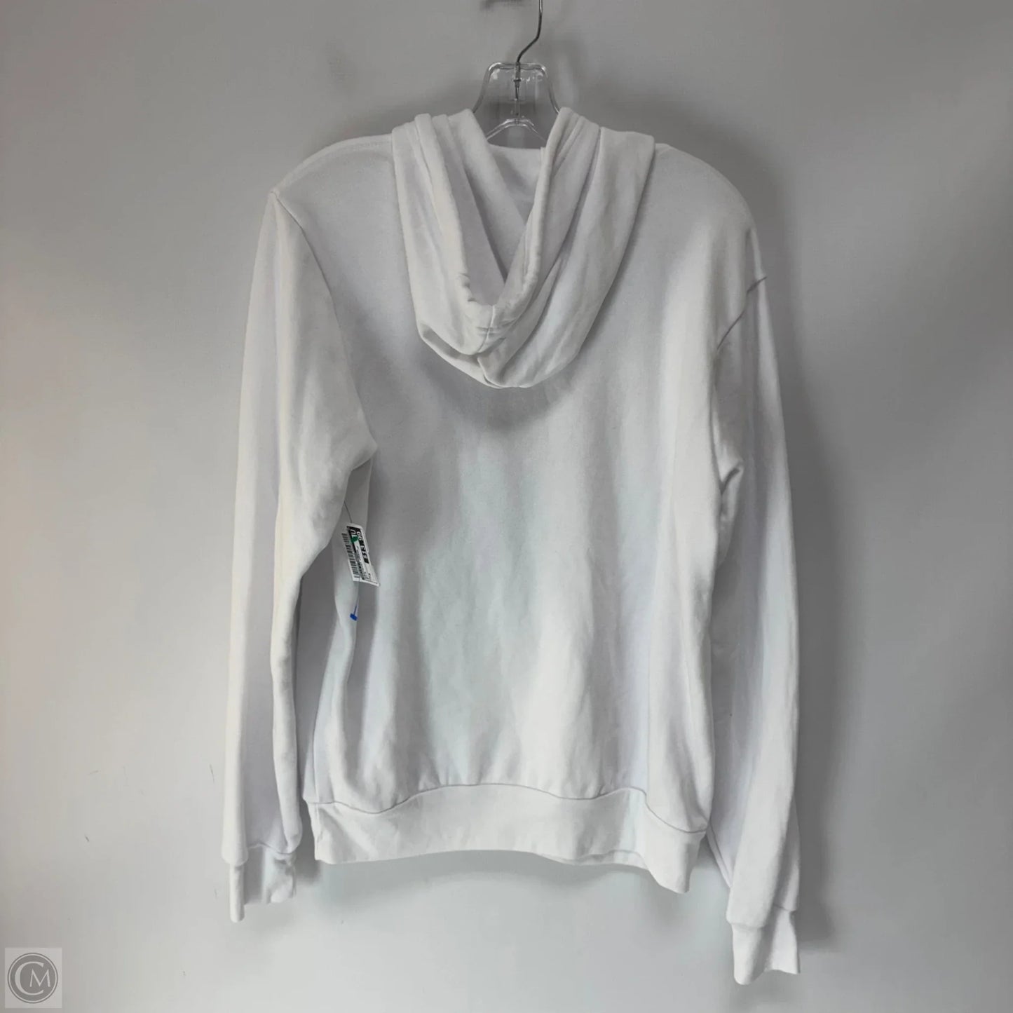 Sweatshirt Hoodie By Bella + Canvas In White, Size: M