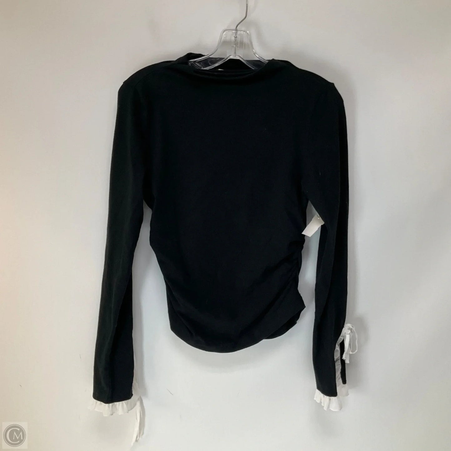 Top Long Sleeve By Maeve In Black, Size: S
