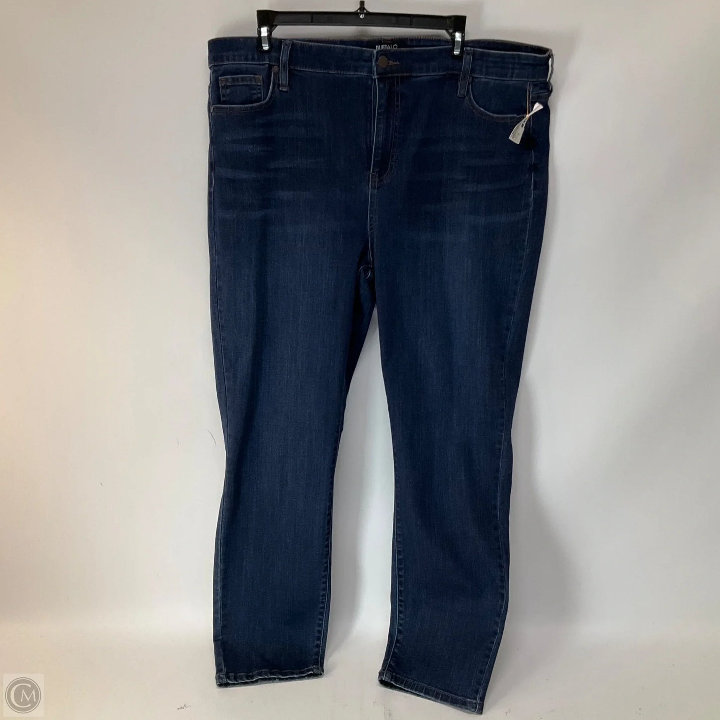Jeans Straight By Buffalo David Bitton In Blue Denim, Size: 16