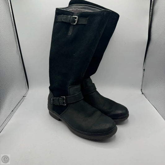 Boots Designer By Ugg In Black, Size: 6