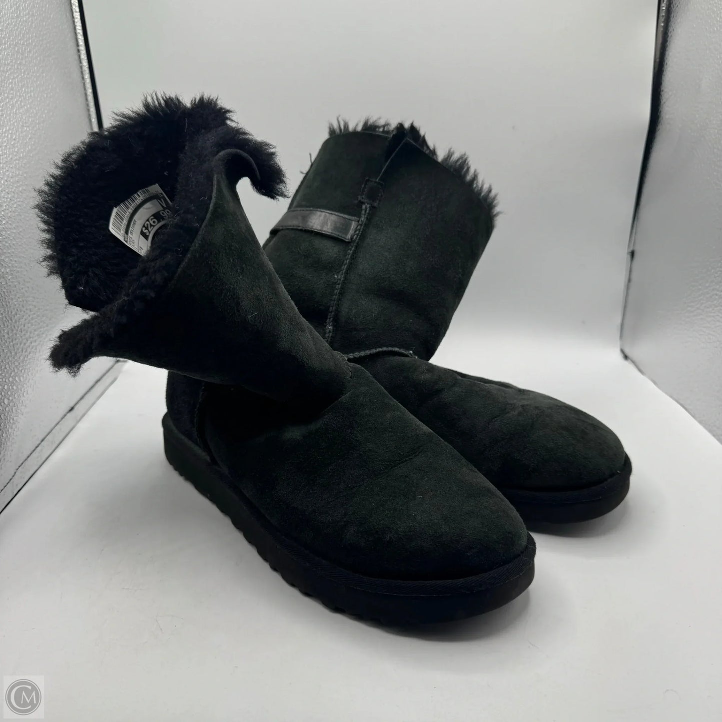 Boots Designer By Ugg In Black, Size: 9