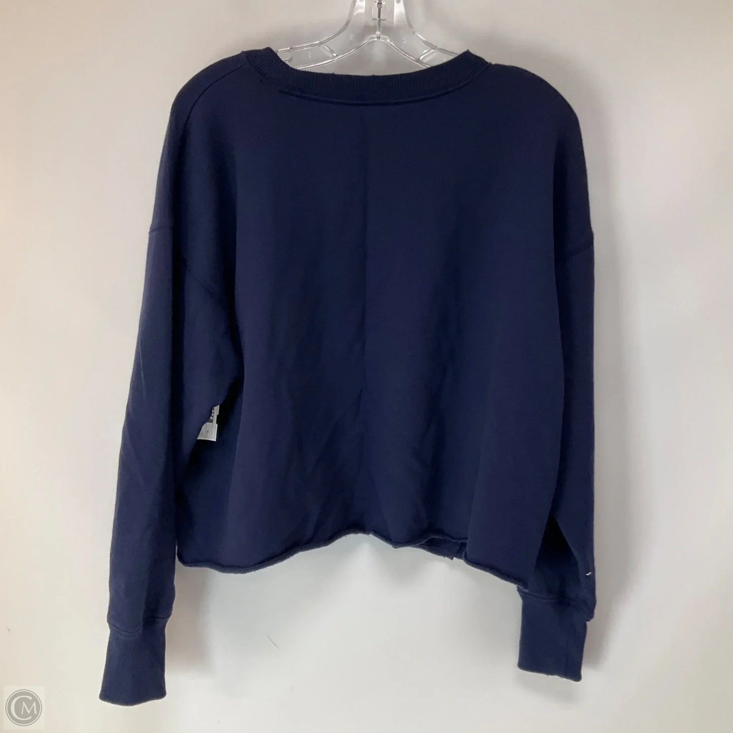 Top Long Sleeve By Aerie In Navy, Size: M