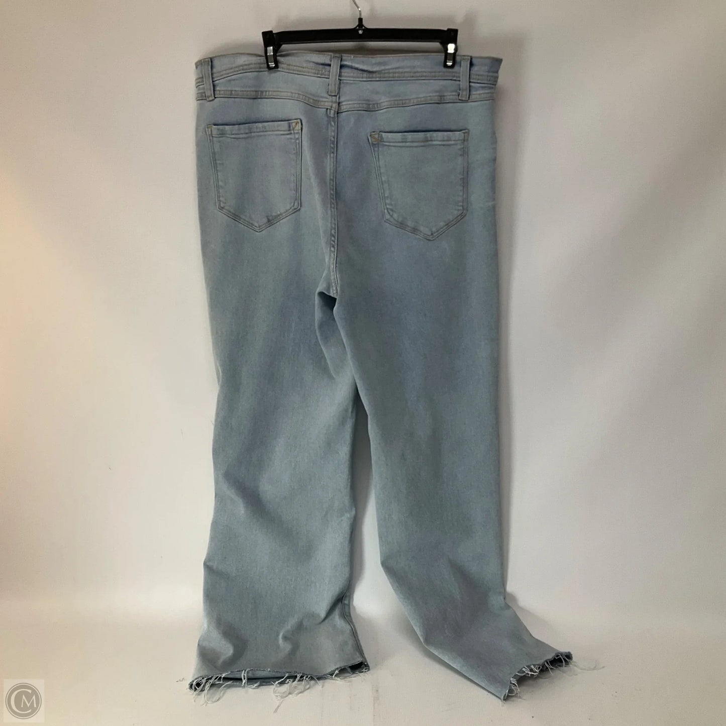 Jeans Wide Leg By Kensie In Blue Denim, Size: 14