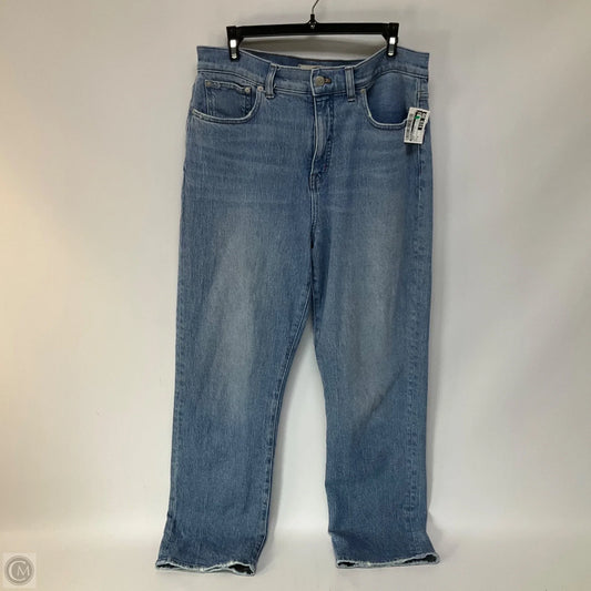 Jeans Straight By Madewell In Blue, Size: 8