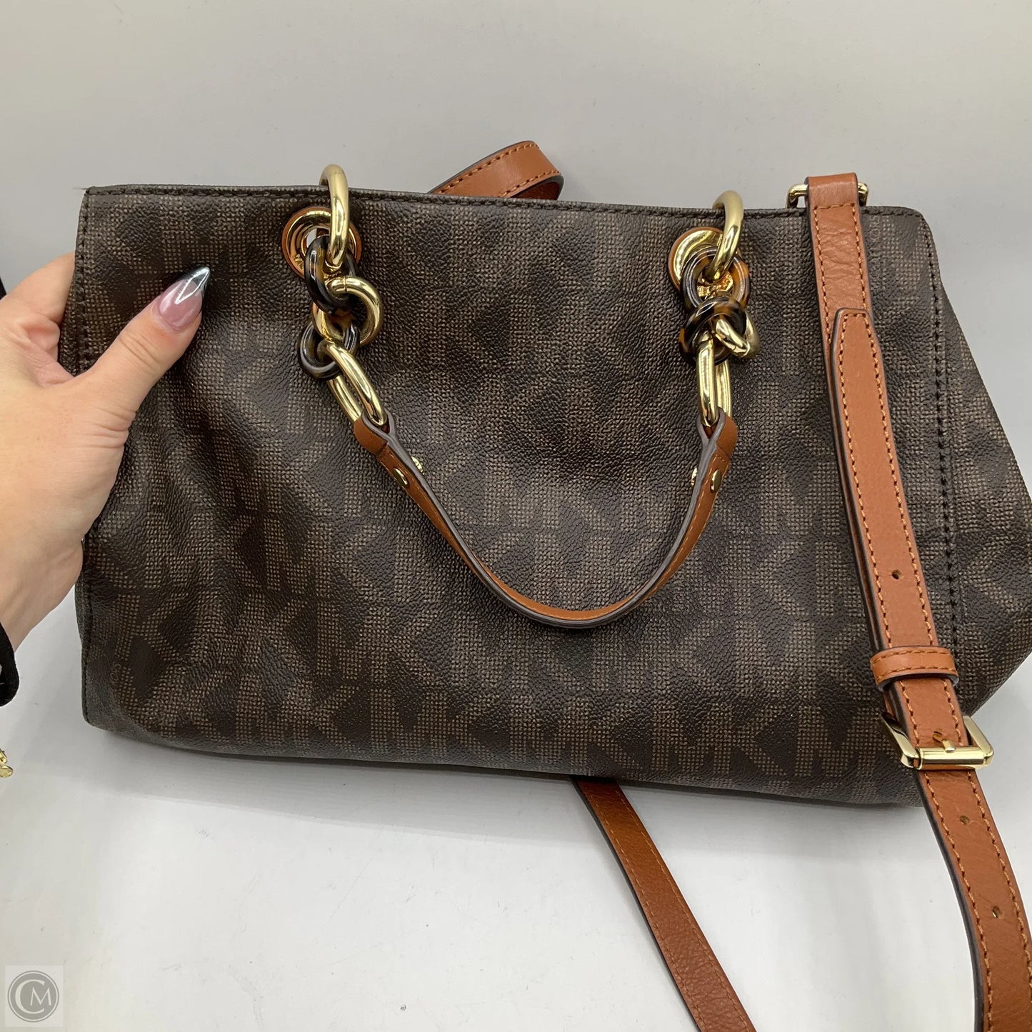 Handbag Designer By Michael Kors, Size: Medium