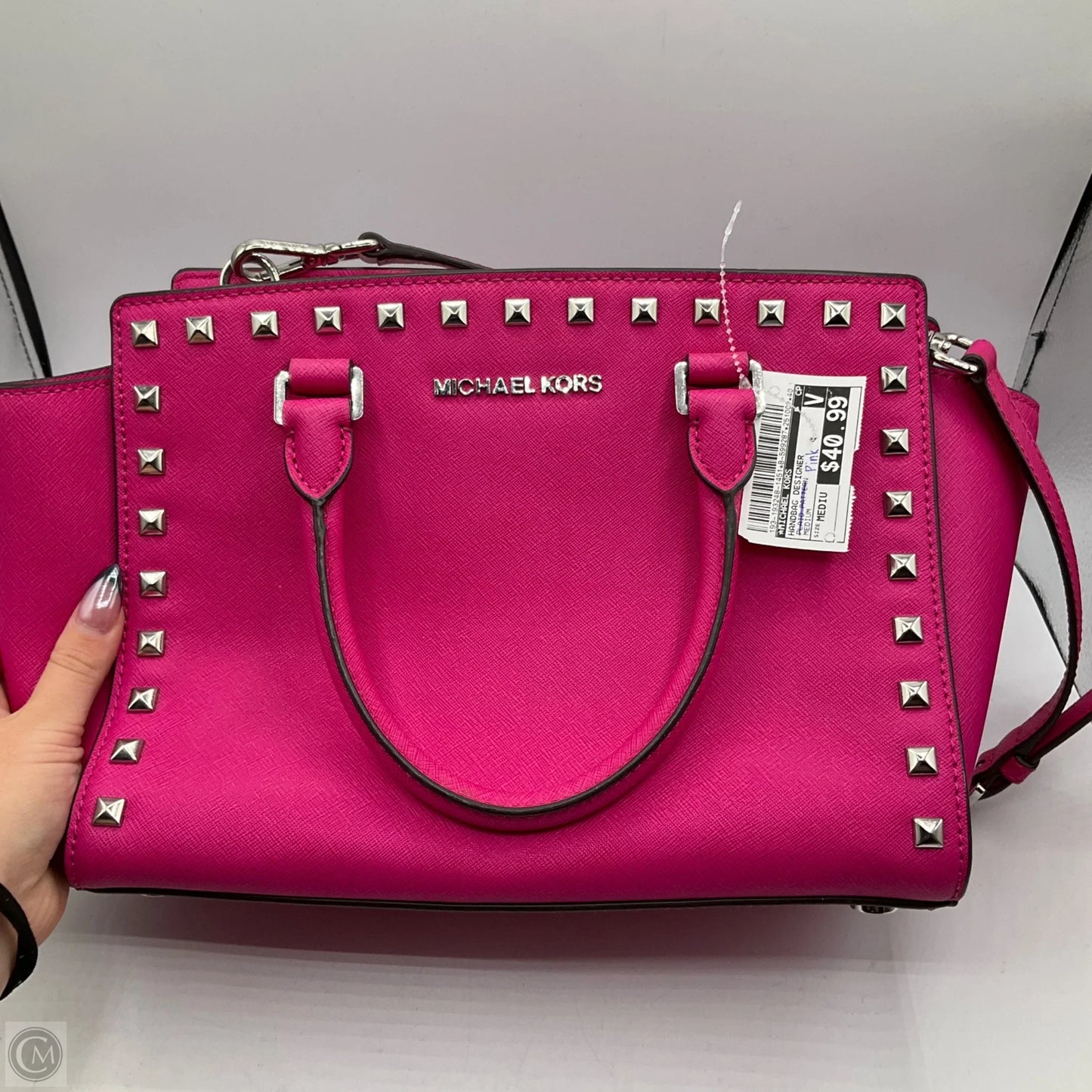 Handbag Designer By Michael Kors, Size: Medium