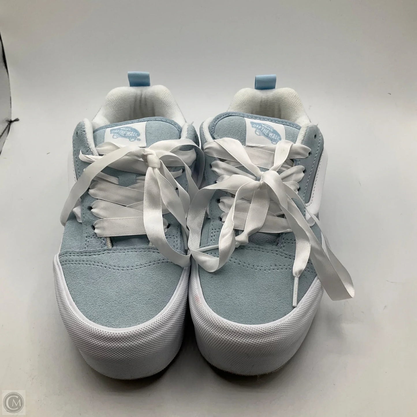 Shoes Sneakers Platform By Vans In Blue, Size: 7