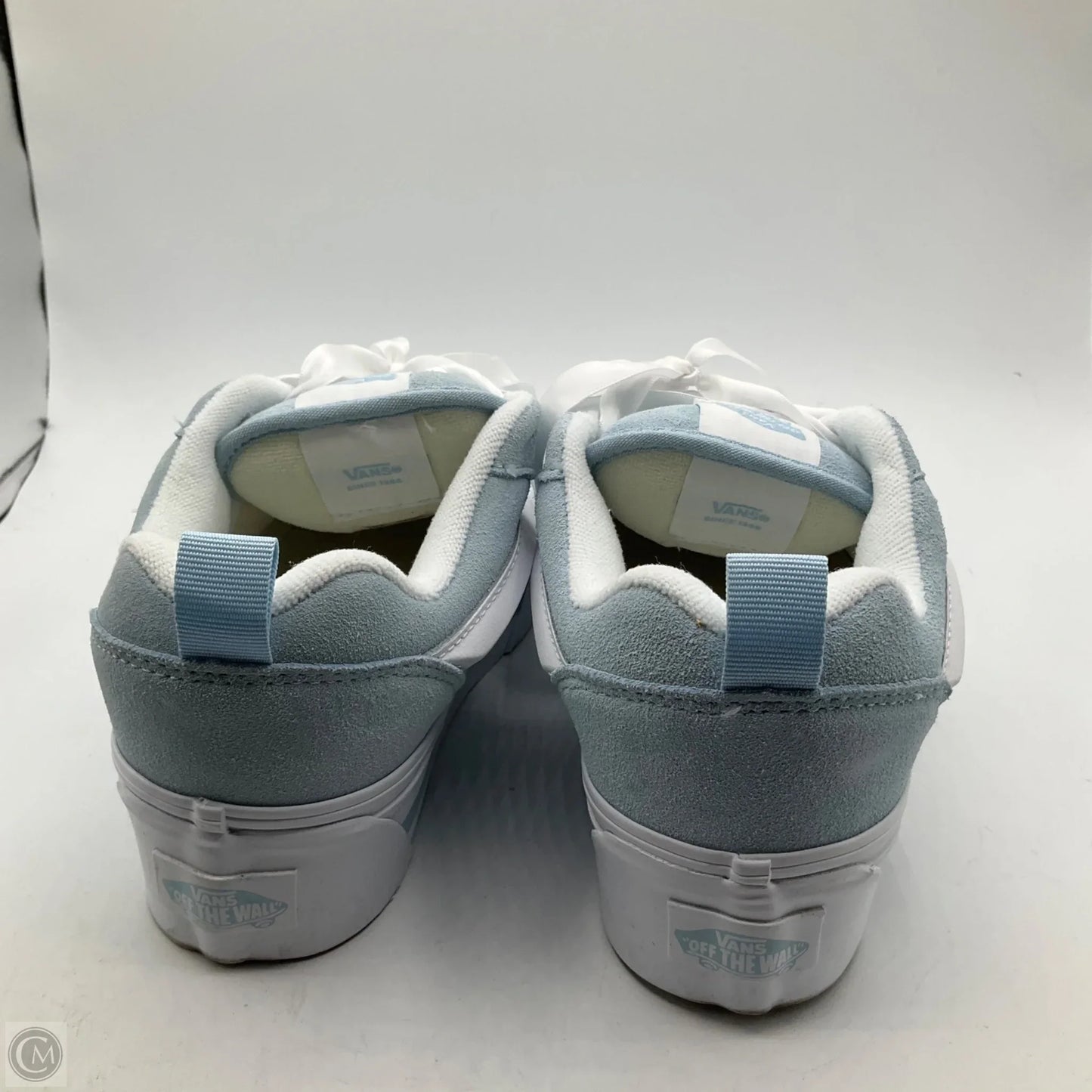 Shoes Sneakers Platform By Vans In Blue, Size: 7