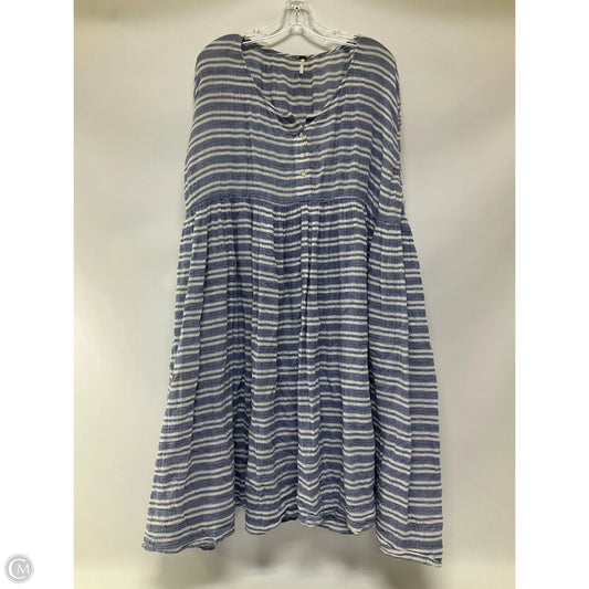 Dress Casual Midi By Free People In Striped Pattern, Size: L