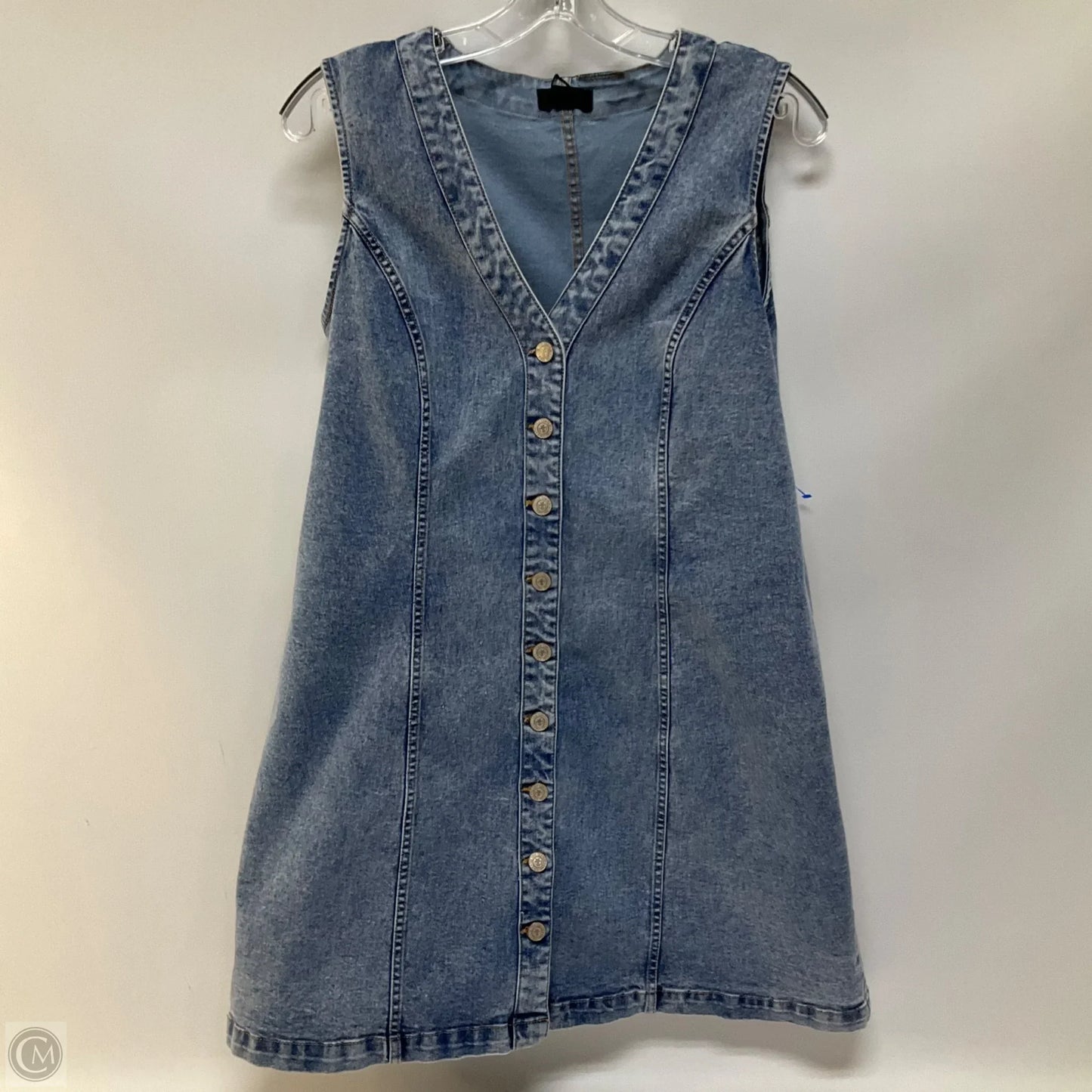 Dress Designer By Frye In Blue Denim, Size: L