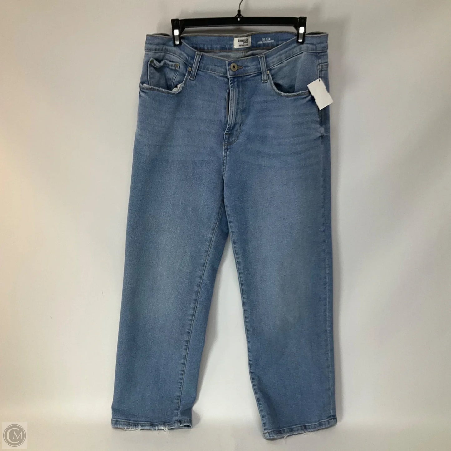 Jeans Straight By Kensie In Blue, Size: 12