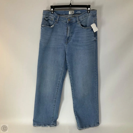 Jeans Straight By Kensie In Blue, Size: 12