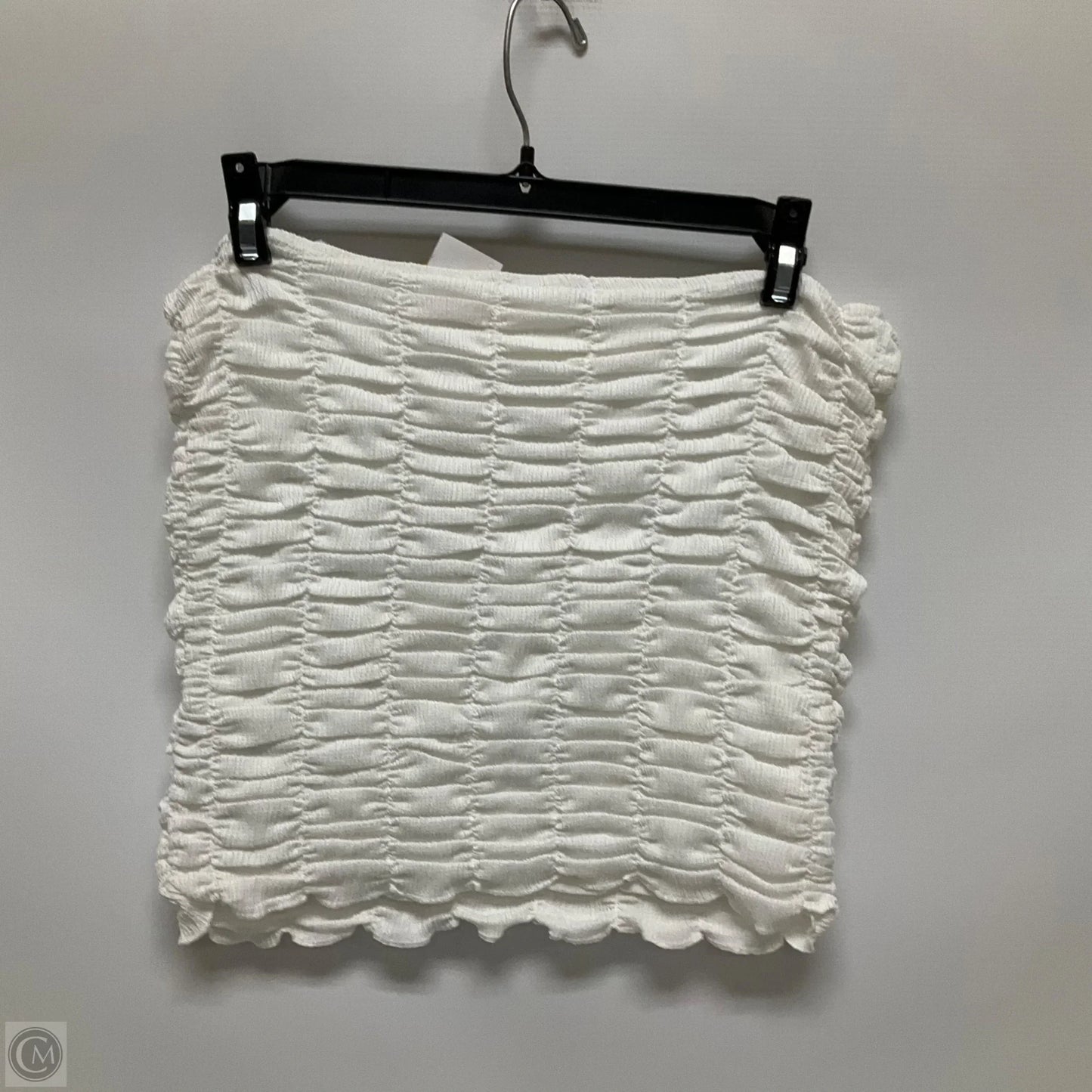 Top Sleeveless By Anthropologie In White, Size: M