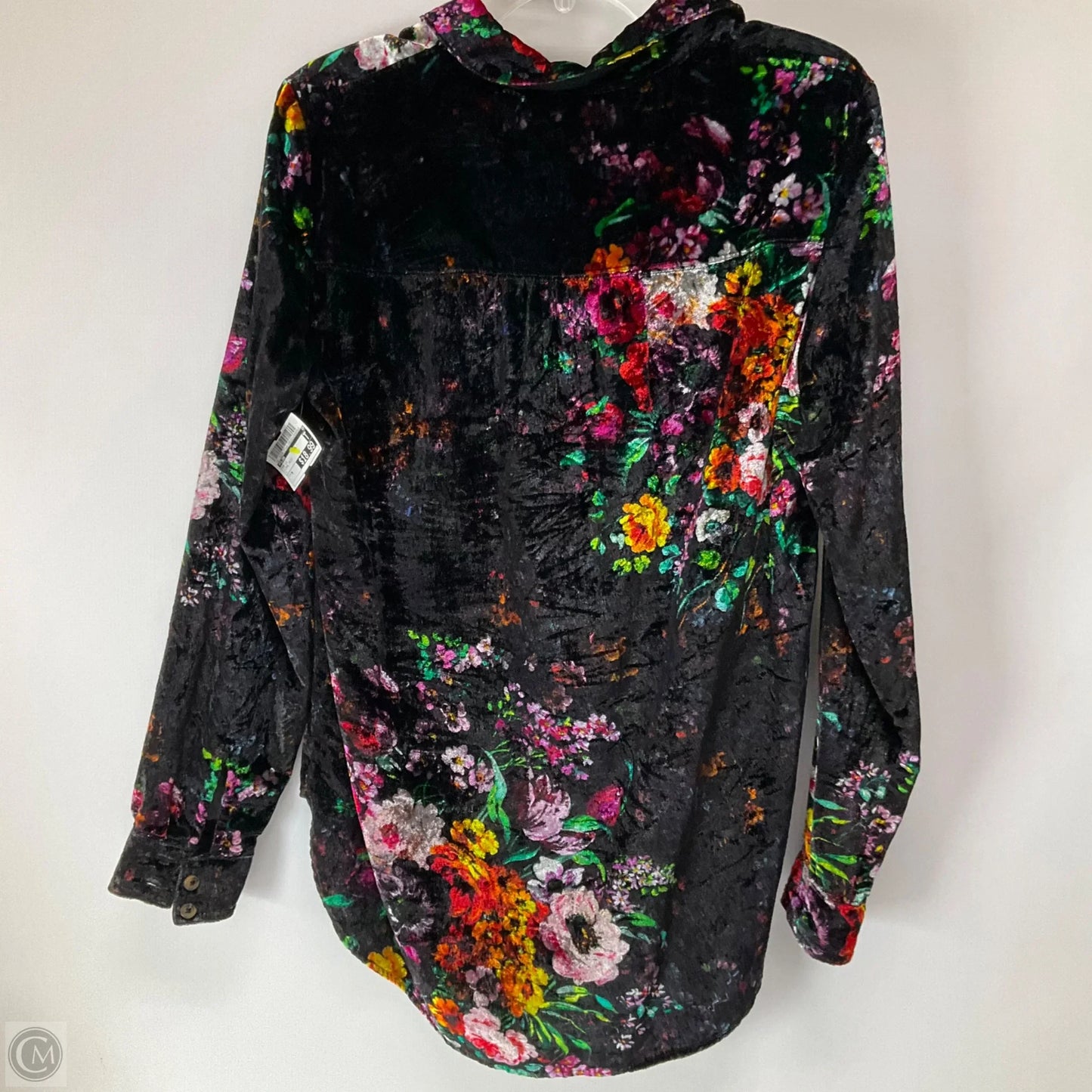 Top Long Sleeve By Pilcro In Floral Print, Size: M