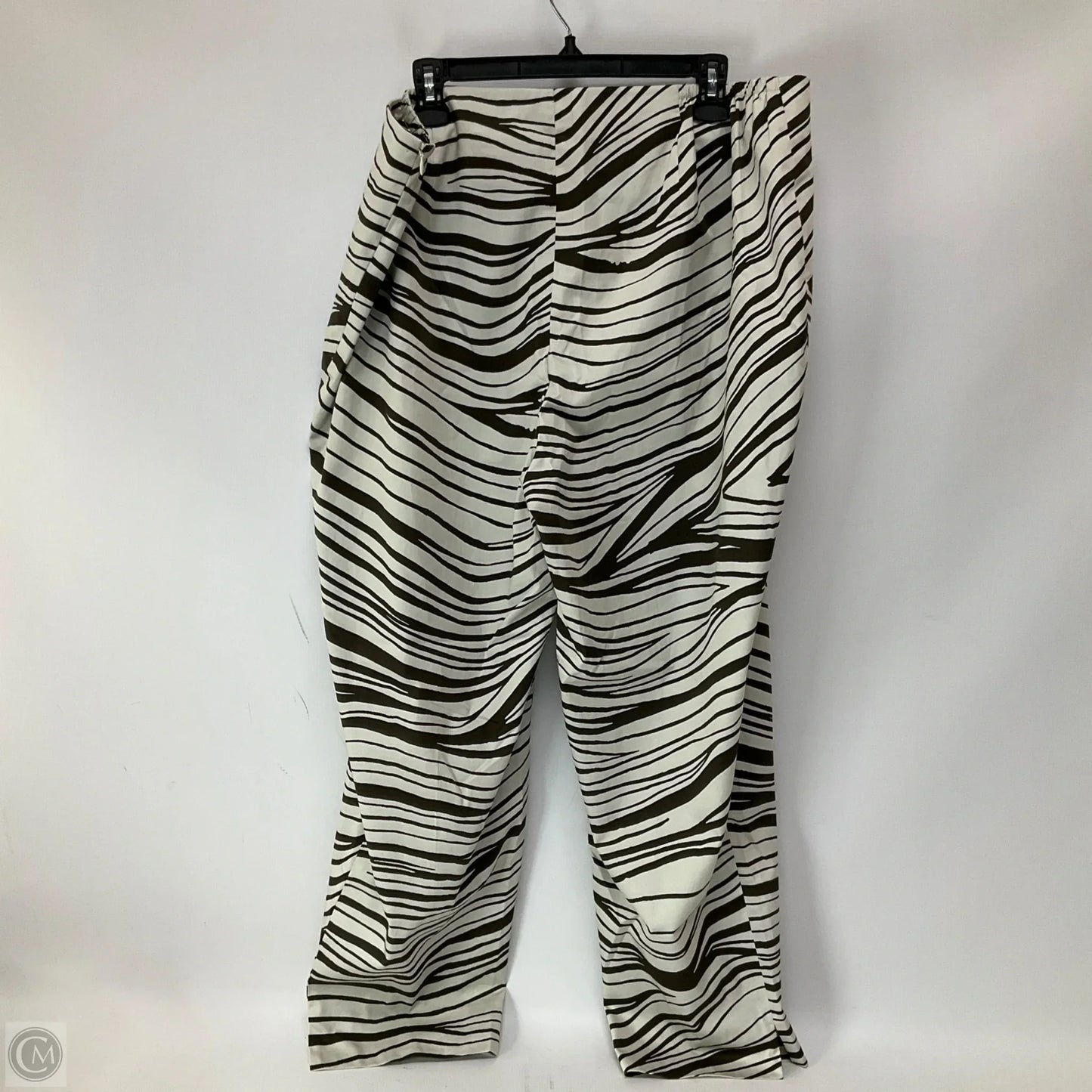 Pants Designer By Lafayette 148 In Animal Print, Size: 20