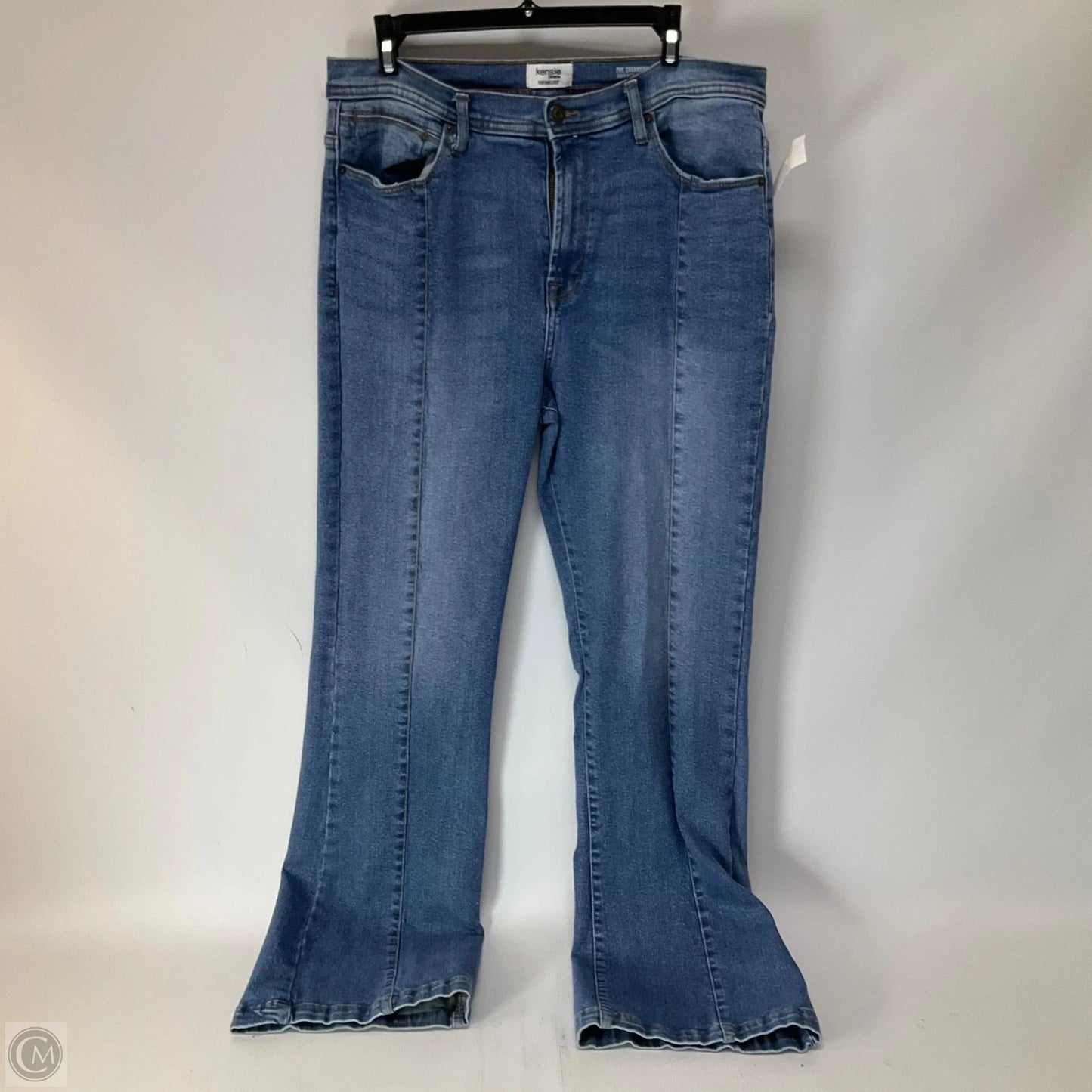 Jeans Flared By Kensie In Blue, Size: 14