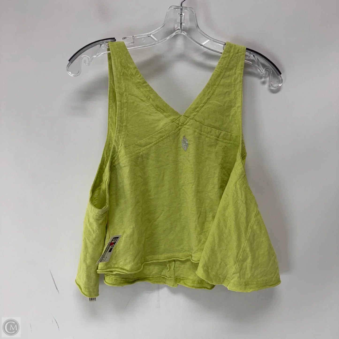 Top Sleeveless Basic By Free People In Yellow, Size: M