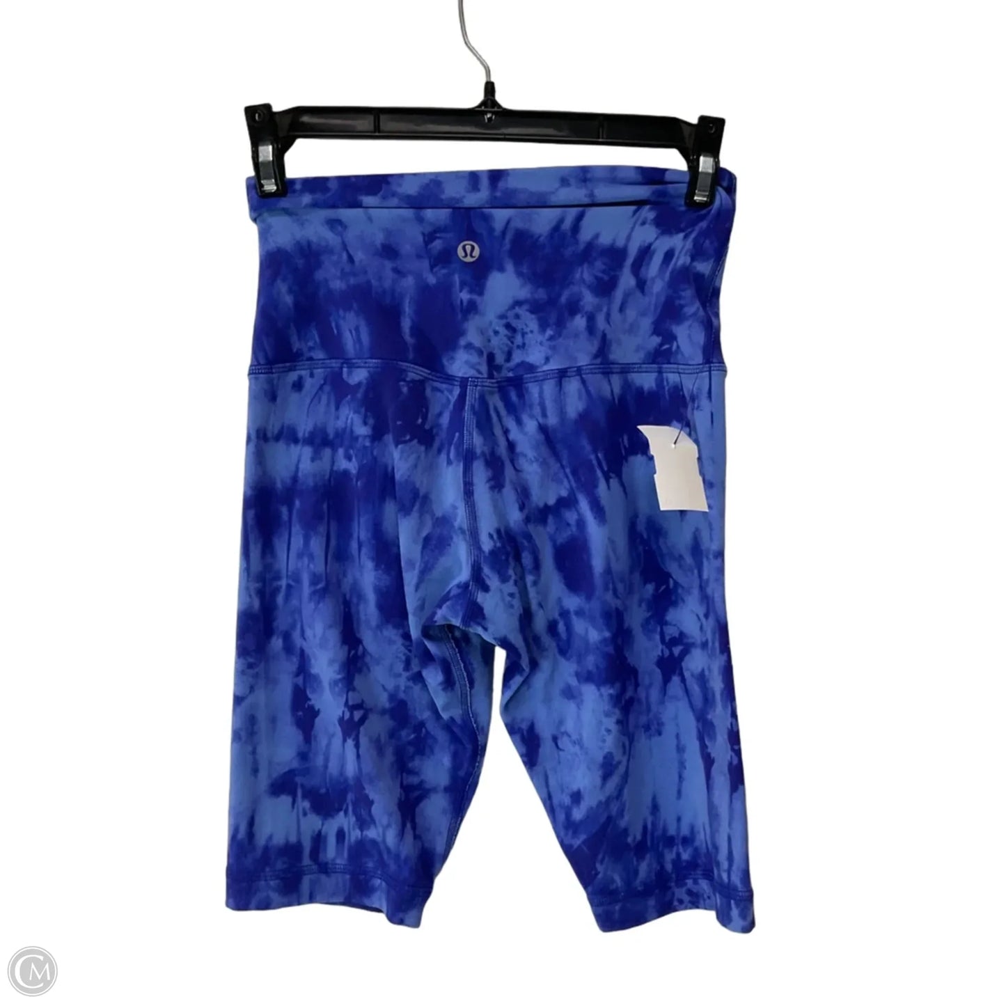 Athletic Shorts By Lululemon In Tie Dye Print, Size: 4