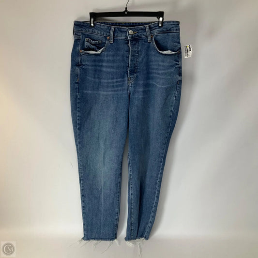 Jeans Straight By Old Navy In Blue, Size: 12