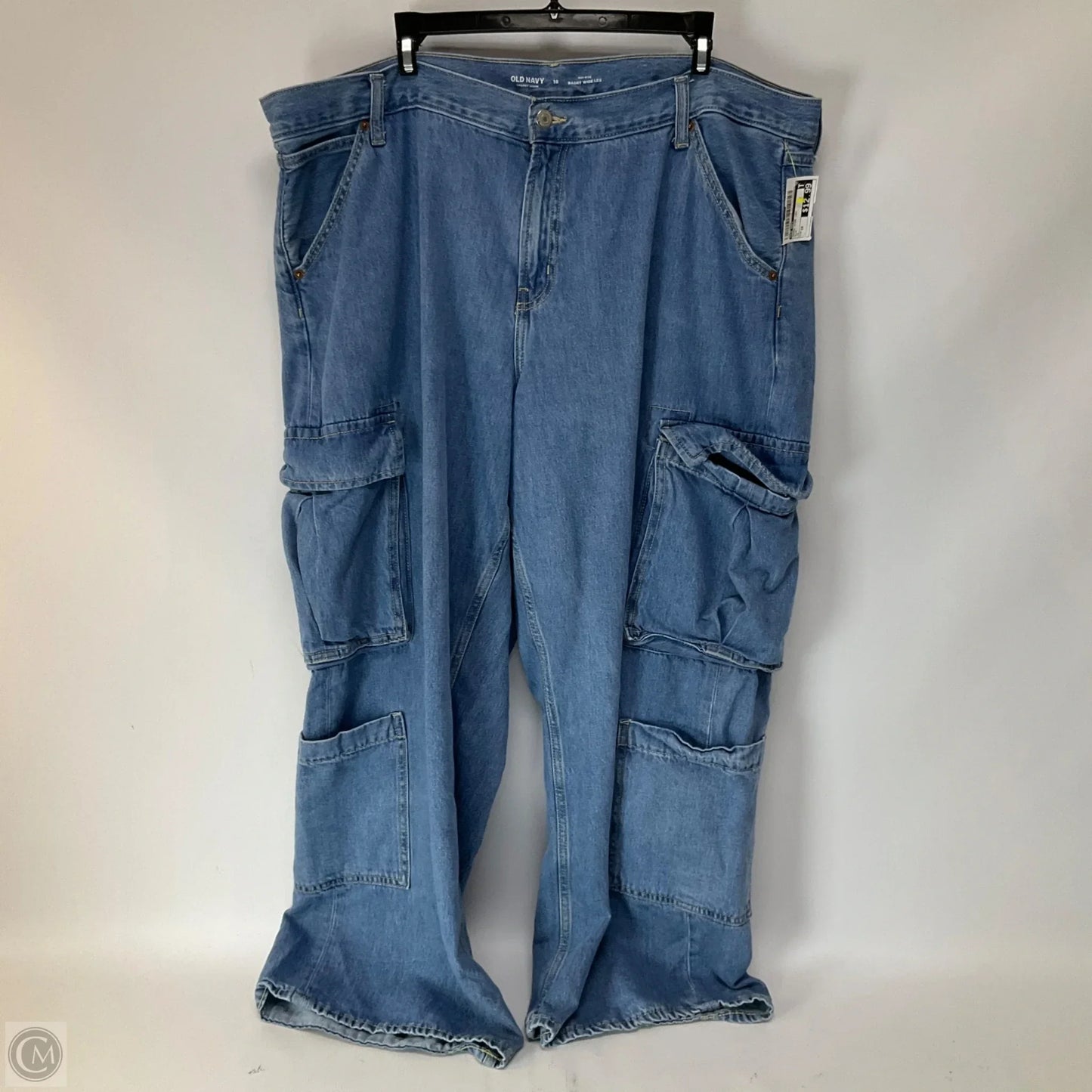 Jeans Wide Leg By Old Navy In Blue, Size: 18