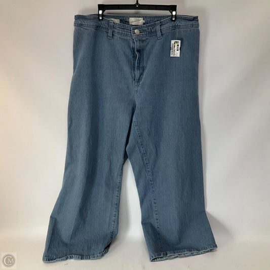 Jeans Wide Leg By Universal Thread In Blue, Size: 16