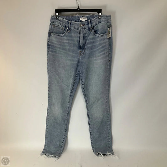 Jeans Straight By Good American In Blue, Size: 12