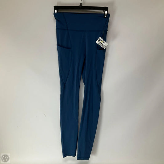 Athletic Leggings By Lululemon In Blue, Size: 2