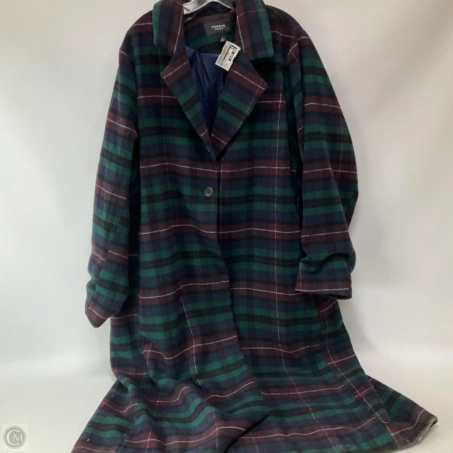 Coat Other By Torrid In Plaid Pattern, Size: 4x