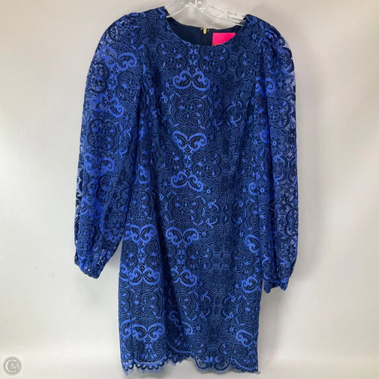 Dress Designer By Lilly Pulitzer In Blue, Size: 8