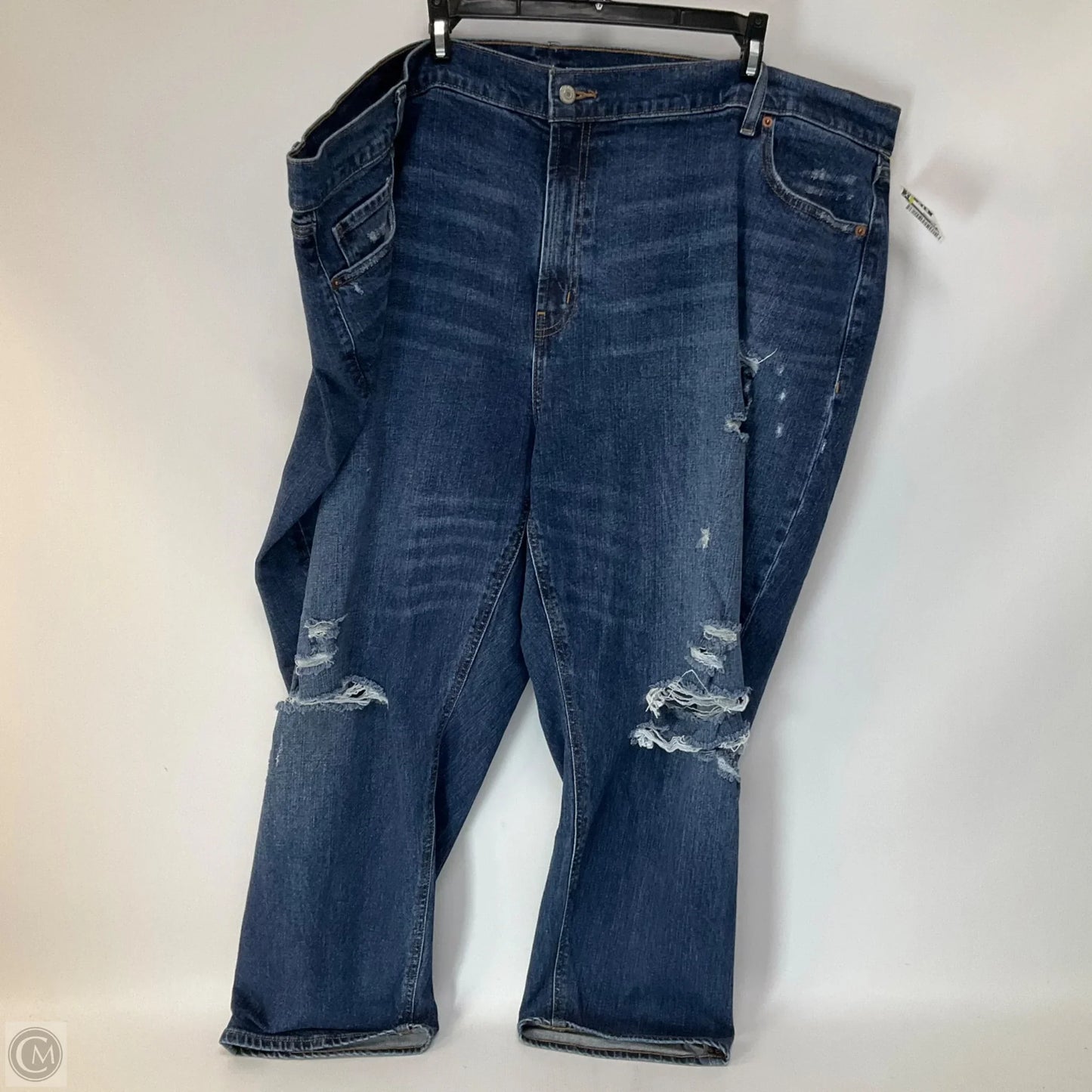 Jeans Boyfriend By Old Navy In Blue Denim, Size: 26